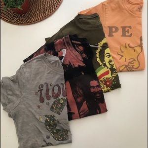 4 Pack of hippy shirts 🌸
